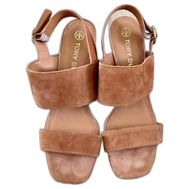 Tory Burch Sandalen Kamel
