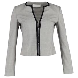 Hugo Boss Boss Jacket in Grey Wool Grey