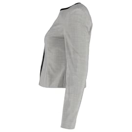 Hugo Boss-Boss Jacket in Grey Wool-Grey