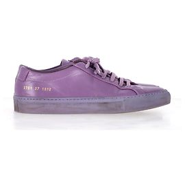 Autre Marque Common Projects Baskets basses Achilles en cuir violet Violet