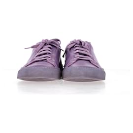 Autre Marque-Common Projects Achilles Low-Top-Sneakers aus violettem Leder-Lila