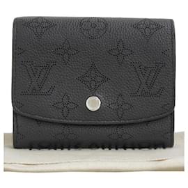 Louis Vuitton-Louis Vuitton Iris Compact Wallet Cartera corta de cuero M62540 en buen estado-Otro