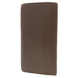 Louis Vuitton-Portefeuille Brazza in Good Condition-Brown