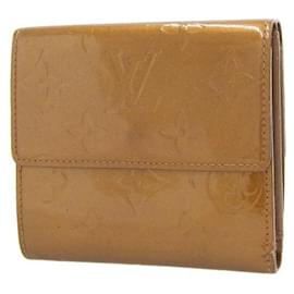 Louis Vuitton-Louis Vuitton Vernis Short Wallet Leather Short Wallet M91170 in fair condition-Other