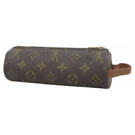 Louis Vuitton-Louis Vuitton Trousse Rondo Pouch Canvas Tote Bag M47630 in fair condition-Other
