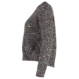 Stella Mc Cartney-Suéter assimétrico Stella McCartney em lã cinza-Cinza