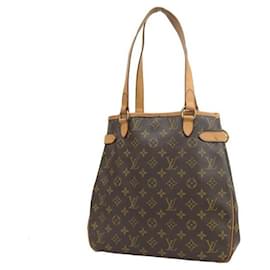 Louis Vuitton-Louis Vuitton Batignolles Vertikale Einkaufstasche aus Segeltuch M51153 in gutem Zustand-Andere
