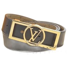 Louis Vuitton-Dauphine 25MM Reversible Belt in Great Condition-Brown