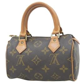 Louis Vuitton-Louis Vuitton Mini Speedy Canvas Handtasche M41534 in gutem Zustand-Andere