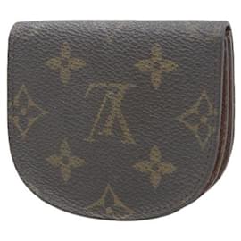 Louis Vuitton-Louis Vuitton Porte Monnaie Gousset Canvas Münzetui M61970 in guter Kondition-Andere