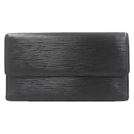 Louis Vuitton-Louis Vuitton Porte Tresor International Leather Long Wallet M63382 in good condition-Other