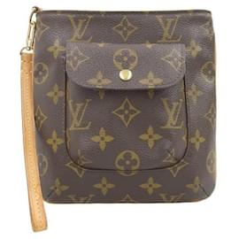 Louis Vuitton-Louis Vuitton Partition Pouch Canvas Clutch Bag M51901 in good condition-Other