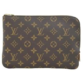 Louis Vuitton-Louis Vuitton Etui Voyage PM Pochette en toile M44500 In excellent condition-Autre