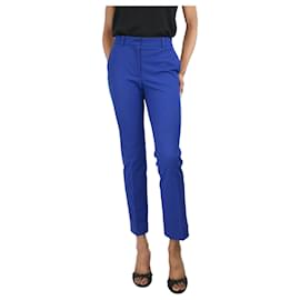 Joseph-Royal blue straight-leg trousers - size UK 6-Blue