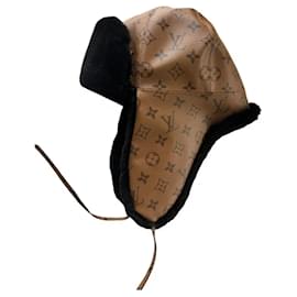 Louis Vuitton-Hats-Dark brown