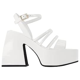Autre Marque-Bulla Chibi Sandals - Nodaleto - White - Leather-White