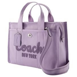 Coach-Cargo Shopper Bag - Coach - Cotton - Purple-Purple