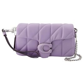 Pochette à dragonne Pillow Tabby - Coach - Cuir - Violet Violet