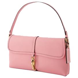 Coach-Hamptons Shoulder Bag - Coach - Leather - Pink-Pink