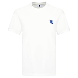 Autre Marque-01 T-Shirt TRS Tag - Ader Error - Coton - Blanc-Blanc