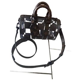 Louis Vuitton Keepall 25 Chess monogram Marron