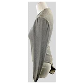 Giorgio Armani-Maglietta a maniche lunghe color beige-Beige