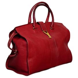 Yves Saint Laurent Bolso Chyc Grande Rojo Red