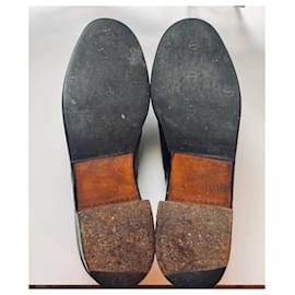 JM Weston-Moccasin 180-Black