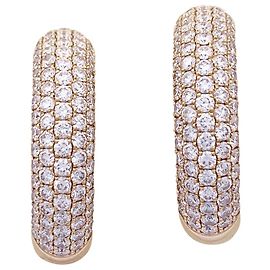 Orecchini a cerchio Messika “Divine Enigma” in oro rosa, Diamants. Altro