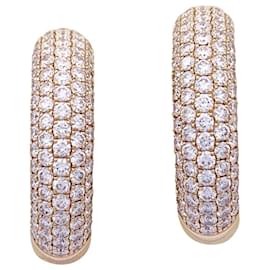 Messika-Messika “Divine Enigma” hoop earrings in rose gold, diamants.-Other