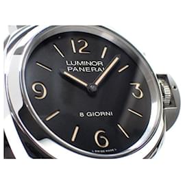 Panerai-PANERAI Luminor Base 8 DAY'S 44 MM PAM00914 '24 Mens-Silvery