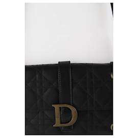 Dior-Bolso de embrague de cuero-Negro