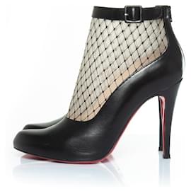 Christian Louboutin-Christian Louboutin, 100 stivaletti resillisma bambino-Nero