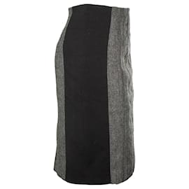 Karen Millen-Karen Millen, Wool blend skirt-Black