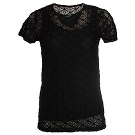 Ralph Lauren, Top de renda preta Preto