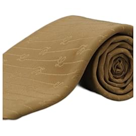 Loewe-Corbata Marrón com design clássico-Marrom