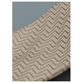 Hermès-Corbata Rosa con Diseño a Rayas-Pink