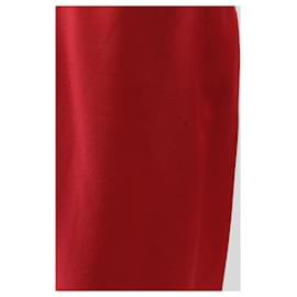 Jaeger-Falda Roja de Lana-Rot