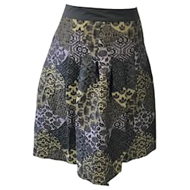 Autre Marque Falda Tableada Multicolore Multicolore