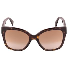 Gucci-Quadratische Sonnenbrille-Braun