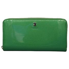 Autre Marque Cartera Tous Verde de Charol Verde