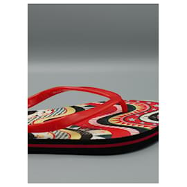 Missoni-Chanclas Rojas-Rot