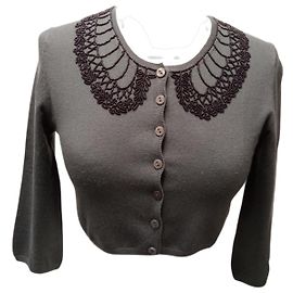 Parosh Grisseda Short Silk Jacket Grey Grey