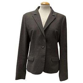 Autre Marque Braune Jacke für Damen Schwarz