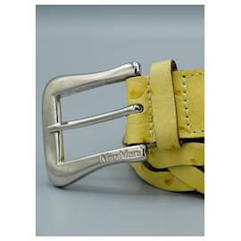 Max Mara-Cintura Trenzado Amarillo-Giallo