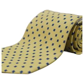 Autre Marque-Corbata Amarrilla con Puntos-Yellow