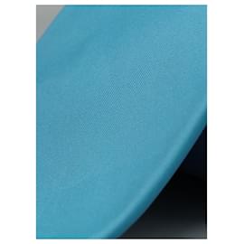 Hermès-Corbata Azul-Blau