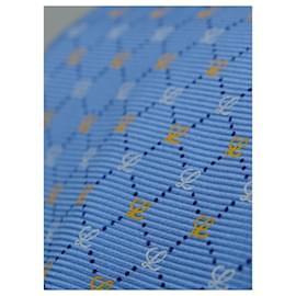 Loewe-Corbata Azul com Design-Azul