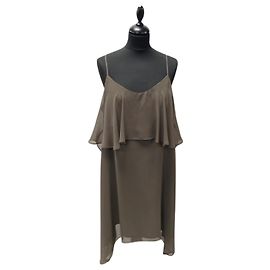 Bcbg Max Azria Braunes Tirantes-Kleid Braun
