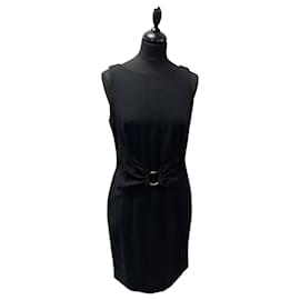 Escada-Vestido Negro-Preto